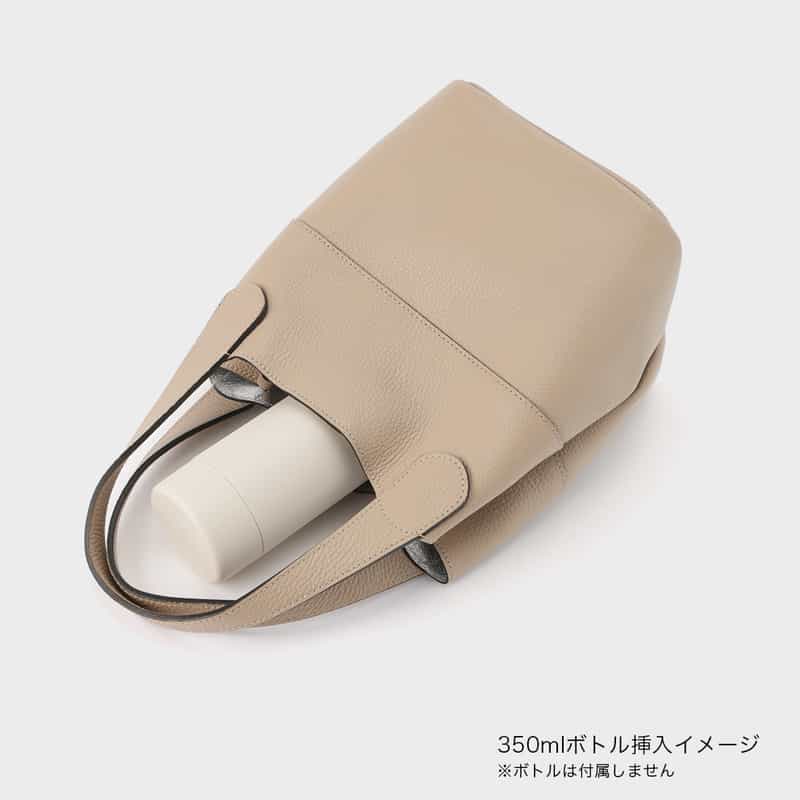 RIPANI RIPANI＜リパーニ＞ ハンドバッグ “ANNA“ GRAY BEIGE