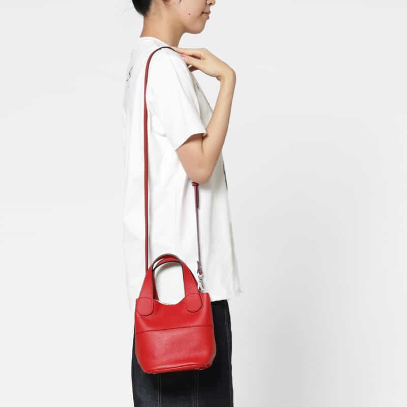 RIPANI RIPANI＜リパーニ＞ ハンドバッグ “ANNA“ RED