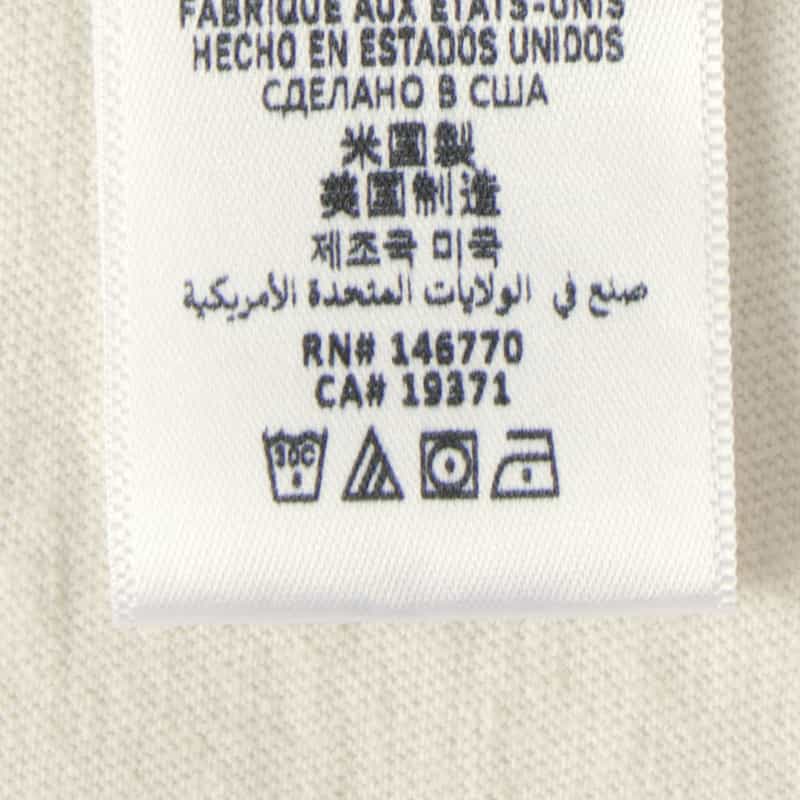 REDONE REDONE ＜リダーン＞ プリントTシャツ WHITE