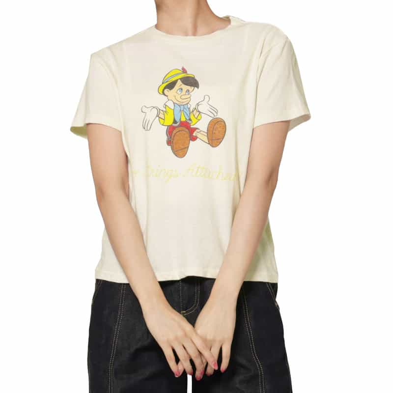 REDONE REDONE ＜リダーン＞ プリントTシャツ WHITE