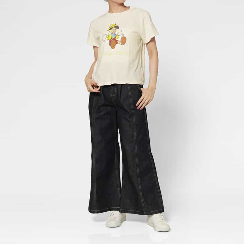 REDONE REDONE ＜リダーン＞ プリントTシャツ WHITE