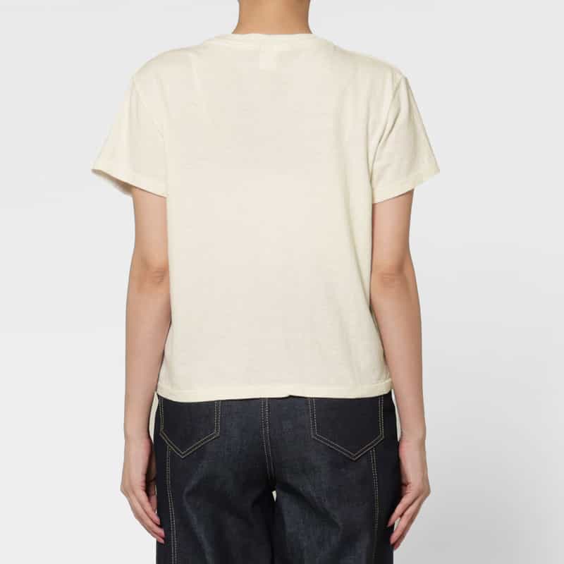 REDONE REDONE ＜リダーン＞ プリントTシャツ WHITE