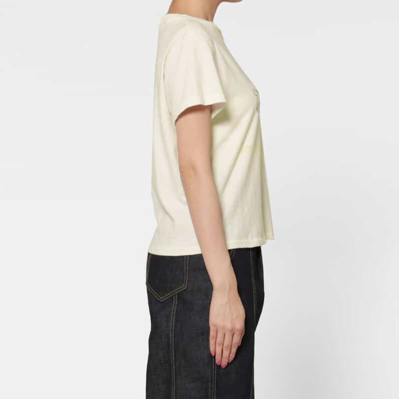 REDONE REDONE ＜リダーン＞ プリントTシャツ WHITE