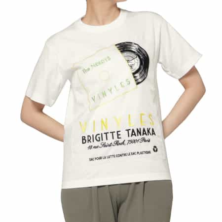 THE NERDYS ＜ザ ナーディーズ＞ ＜ブリジット タナカ＞コラボレート オーガンジーTシャツ