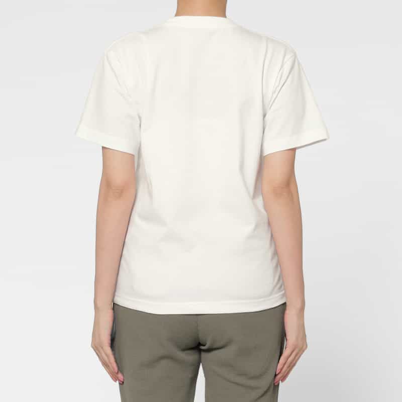 THE NERDYS THE NERDYS ＜ザ ナーディーズ＞ ＜ブリジット タナカ＞コラボレート オーガンジーTシャツ WHITE