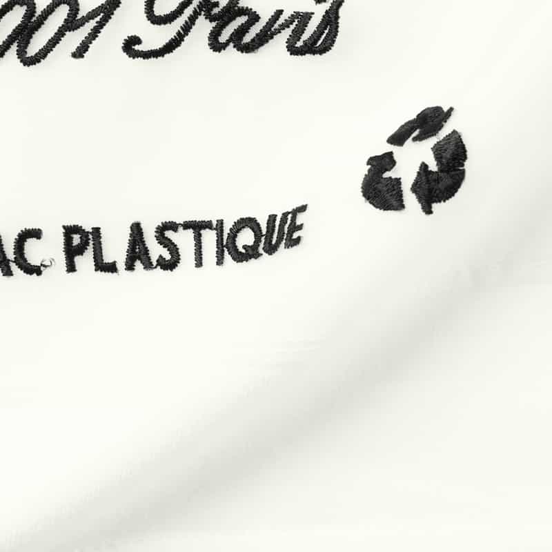 THE NERDYS THE NERDYS ＜ザ ナーディーズ＞ ＜ブリジット タナカ＞コラボレート オーガンジーTシャツ WHITE