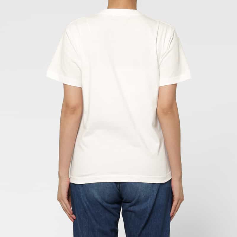 THE NERDYS THE NERDYS ＜ザ ナーディーズ＞ ＜ブリジット タナカ＞コラボレート オーガンジーTシャツ WHITE