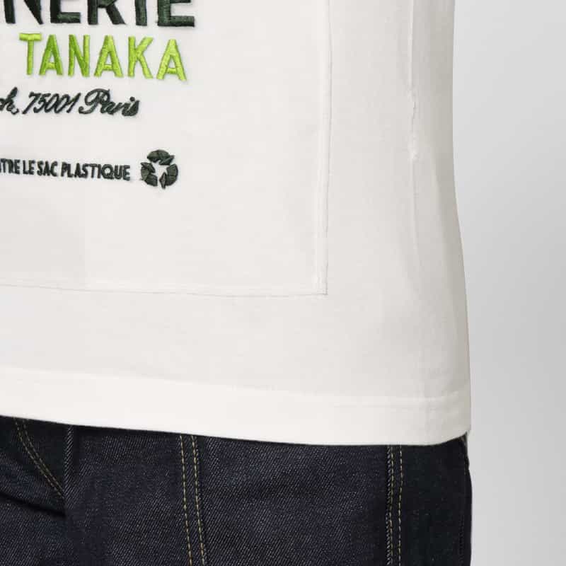 THE NERDYS THE NERDYS ＜ザ ナーディーズ＞ ＜ブリジット タナカ＞コラボレート オーガンジーTシャツ WHITE