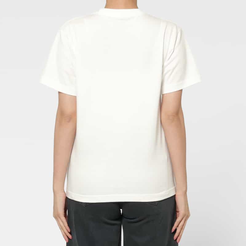 THE NERDYS THE NERDYS ＜ザ ナーディーズ＞ ＜ブリジット タナカ＞コラボレート オーガンジーTシャツ WHITE