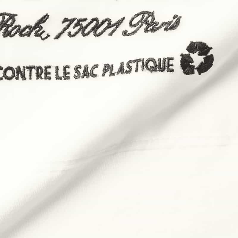 THE NERDYS THE NERDYS ＜ザ ナーディーズ＞ ＜ブリジット タナカ＞コラボレート オーガンジーTシャツ WHITE