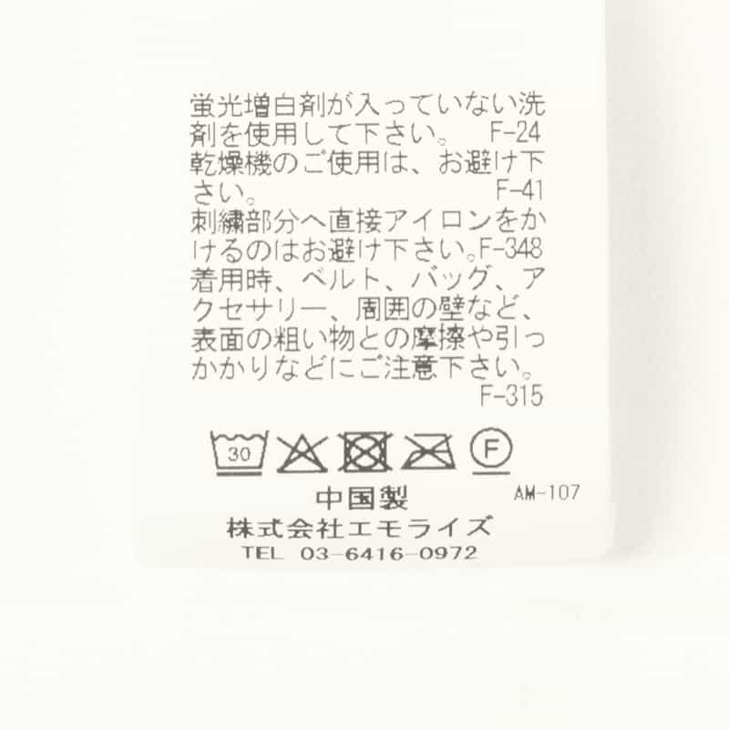 THE NERDYS THE NERDYS ＜ザ ナーディーズ＞ ＜ブリジット タナカ＞コラボレート オーガンジーTシャツ WHITE