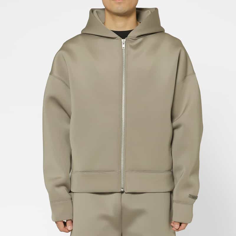 Entire Studios ENTIRE STUDIOS＜エンタイア スタジオ＞ スキューバジップアップパーカー BEIGE