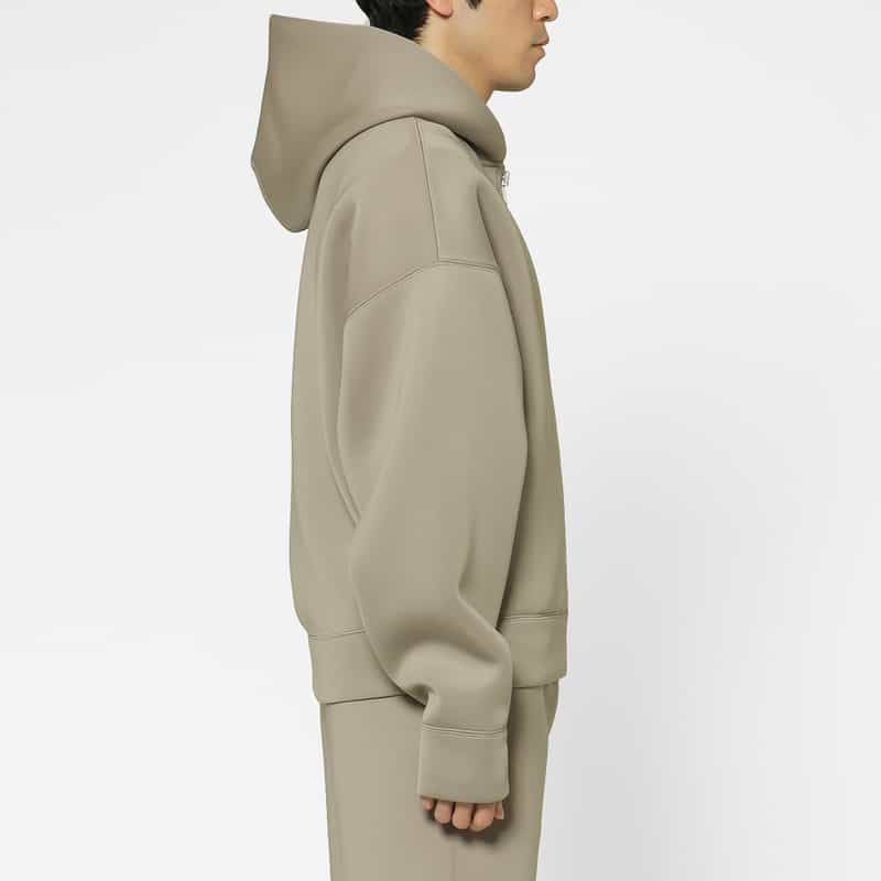 Entire Studios ENTIRE STUDIOS＜エンタイア スタジオ＞ スキューバジップアップパーカー BEIGE