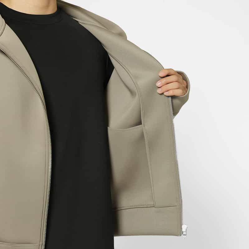 Entire Studios ENTIRE STUDIOS＜エンタイア スタジオ＞ スキューバジップアップパーカー BEIGE