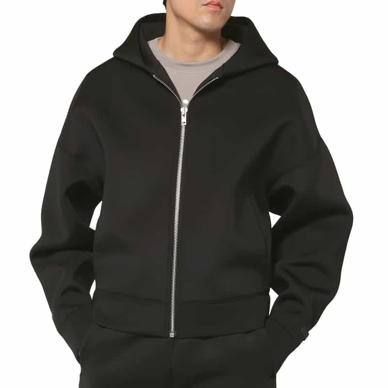 Entire Studios ENTIRE STUDIOS＜エンタイア スタジオ＞ スキューバジップアップパーカー BLACK