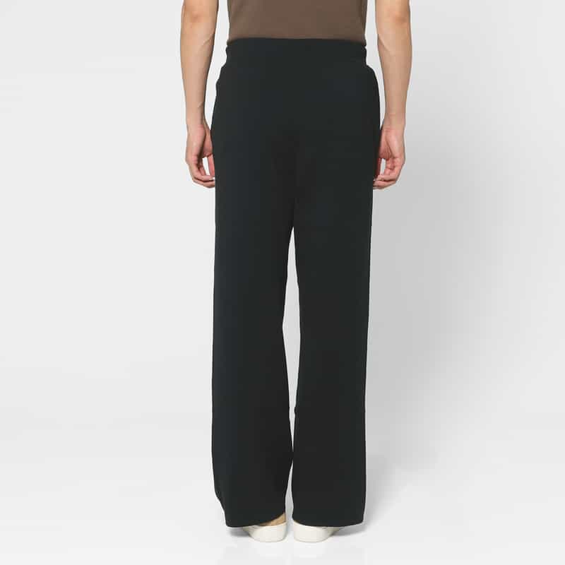 Entire Studios ENTIRE STUDIOS＜エンタイア スタジオ＞ ストレートニットパンツ BLACK