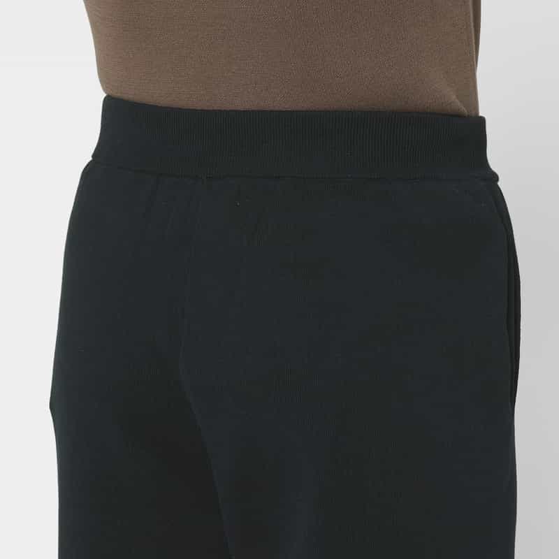 Entire Studios ENTIRE STUDIOS＜エンタイア スタジオ＞ ストレートニットパンツ BLACK