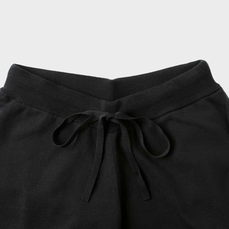 Entire Studios ENTIRE STUDIOS＜エンタイア スタジオ＞ ストレートニットパンツ BLACK