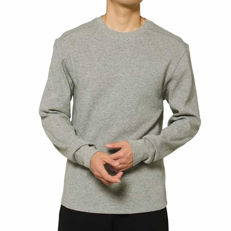 Entire Studios ENTIRE STUDIOS＜エンタイア スタジオ＞ ロングスリーブサーマルカットソー GRAY