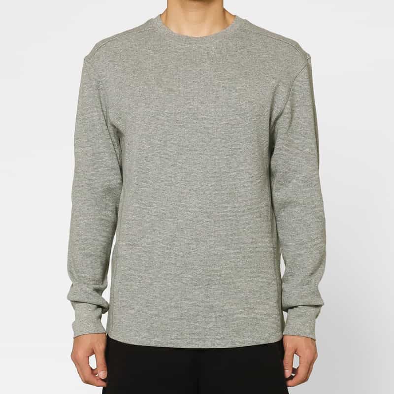 Entire Studios ENTIRE STUDIOS＜エンタイア スタジオ＞ ロングスリーブサーマルカットソー GRAY
