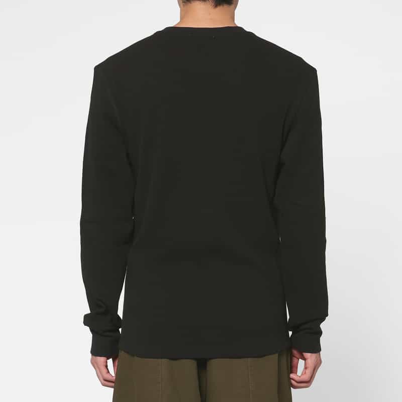 Entire Studios ENTIRE STUDIOS＜エンタイア スタジオ＞ ロングスリーブサーマルカットソー BLACK