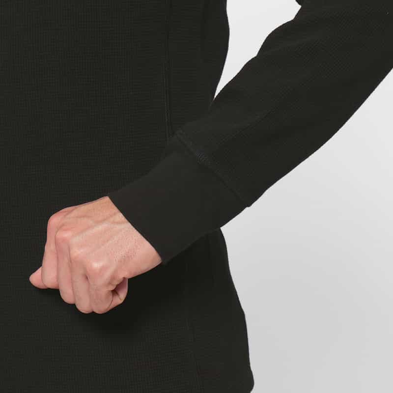 Entire Studios ENTIRE STUDIOS＜エンタイア スタジオ＞ ロングスリーブサーマルカットソー BLACK