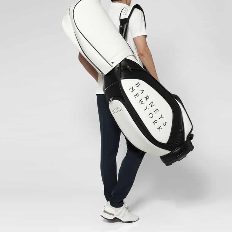 BARNEYS NEW YORK 【オーダー品】 キャディバッグ（WHITE） WHITE