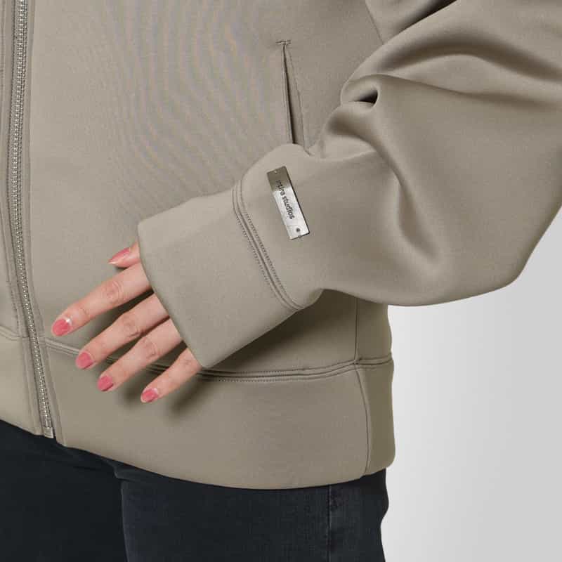 Entire Studios ENTIRE STUDIOS＜エンタイア スタジオ＞ ジップアップフーディ TAUPE