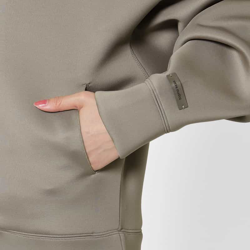 Entire Studios ENTIRE STUDIOS＜エンタイア スタジオ＞ ジップアップフーディ TAUPE