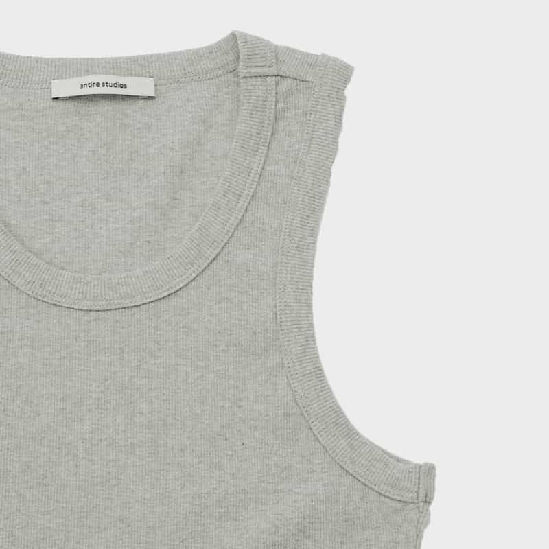 Entire Studios ENTIRE STUDIOS ＜エンタイア スタジオ＞ リブタンクトップ GRAY