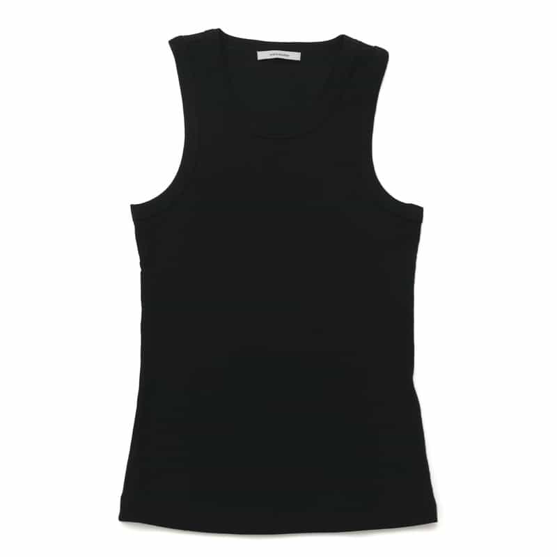 Entire Studios ENTIRE STUDIOS ＜エンタイア スタジオ＞ リブタンクトップ BLACK
