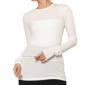 ENTIRE STUDIOS ＜エンタイア スタジオ＞ シアー素材カットソー