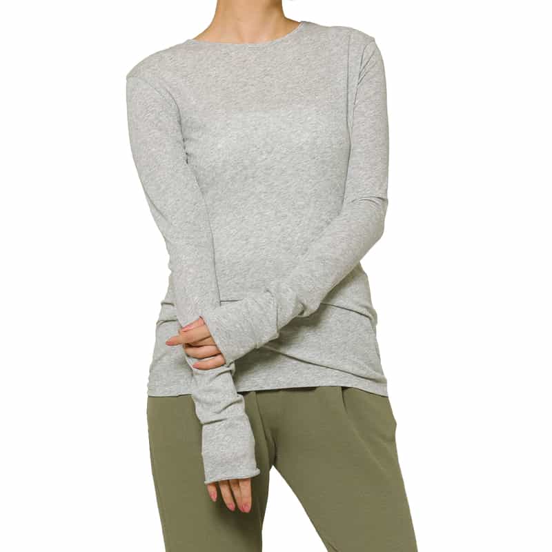 Entire Studios ENTIRE STUDIOS ＜エンタイア スタジオ＞ シアー素材カットソー GRAY