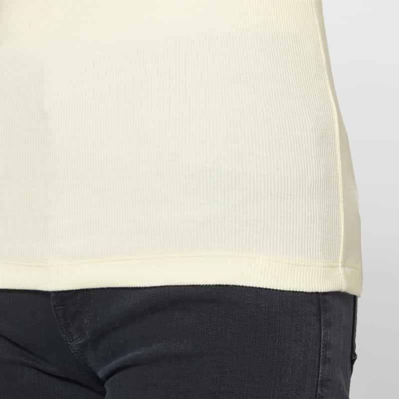 Entire Studios ENTIRE STUDIOS ＜エンタイア スタジオ＞ クルーネックリブTシャツ LIGHT YELLOW