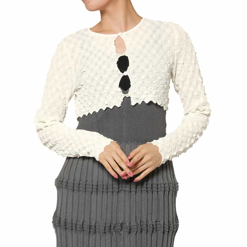 OPEN SESAME CLUB ＜オープン セサミ クラブ＞ ショートニットカーディガン