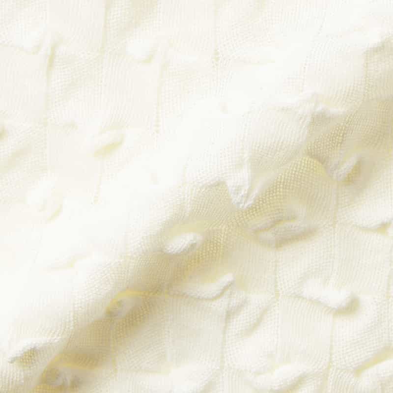 OPEN SESAME CLUB OPEN SESAME CLUB ＜オープン セサミ クラブ＞ ショートニットカーディガン WHITE