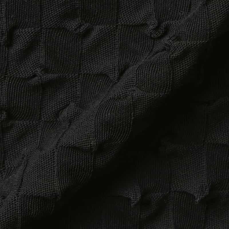 OPEN SESAME CLUB OPEN SESAME CLUB ＜オープン セサミ クラブ＞ ショートニットカーディガン BLACK