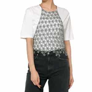 OPEN SESAME CLUB ＜オープン セサミ クラブ＞ フラワーレースニットキャミソール