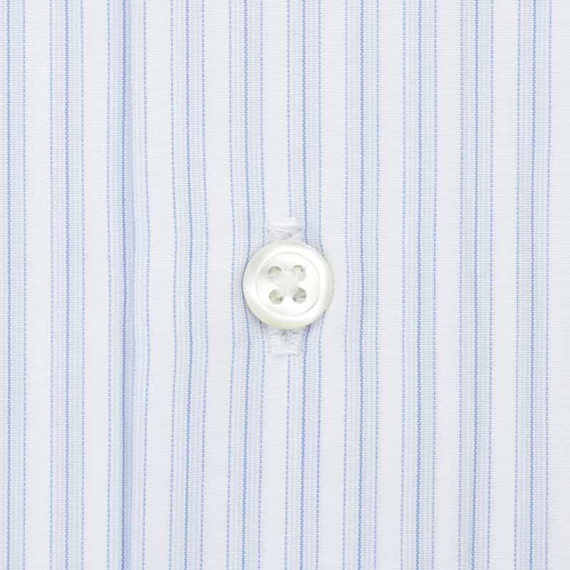 BARNEYS NEW YORK ストライプ柄ドレスシャツ LIGHT BLUE