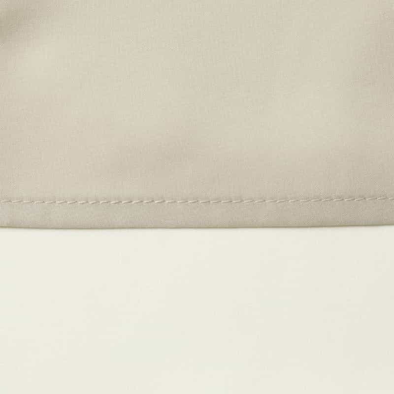 BARNEYS NEW YORK ウォッシャブル デザインポケット タックワイドパンツ OFF WHITE