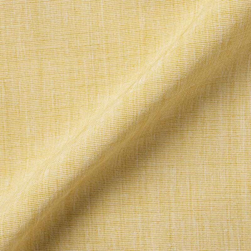 BARNEYS NEW YORK ウォッシャブル　ラッフルデザイン シアーブラウス YELLOW