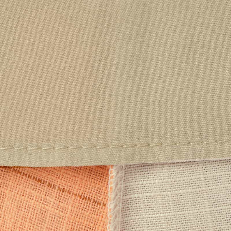 BARNEYS NEW YORK ウォッシャブル パネル切替ロングフレアスカート BEIGE