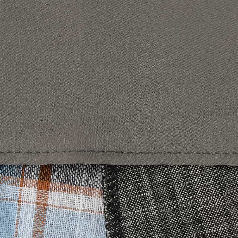 BARNEYS NEW YORK ウォッシャブル パネル切替ロングフレアスカート BLACK