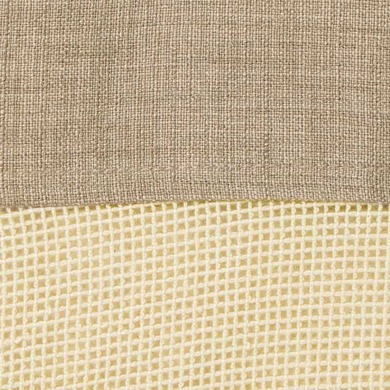 BARNEYS NEW YORK ウォッシャブル 異素材コンビネーション サファリシャツ BEIGE