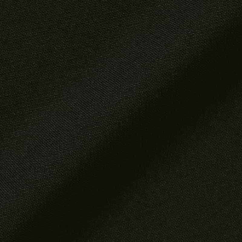 BARNEYS NEW YORK ウォッシャブル サイドタック入り ドローストリングワイドパンツ BLACK