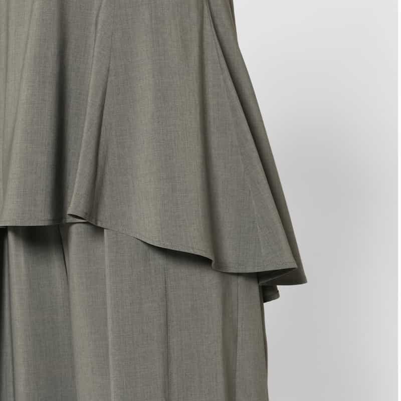 BARNEYS NEW YORK セットアップ ウォッシャブル キャミソール GRAY