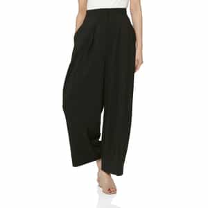 セットアップ ウォッシャブル タックパンツ