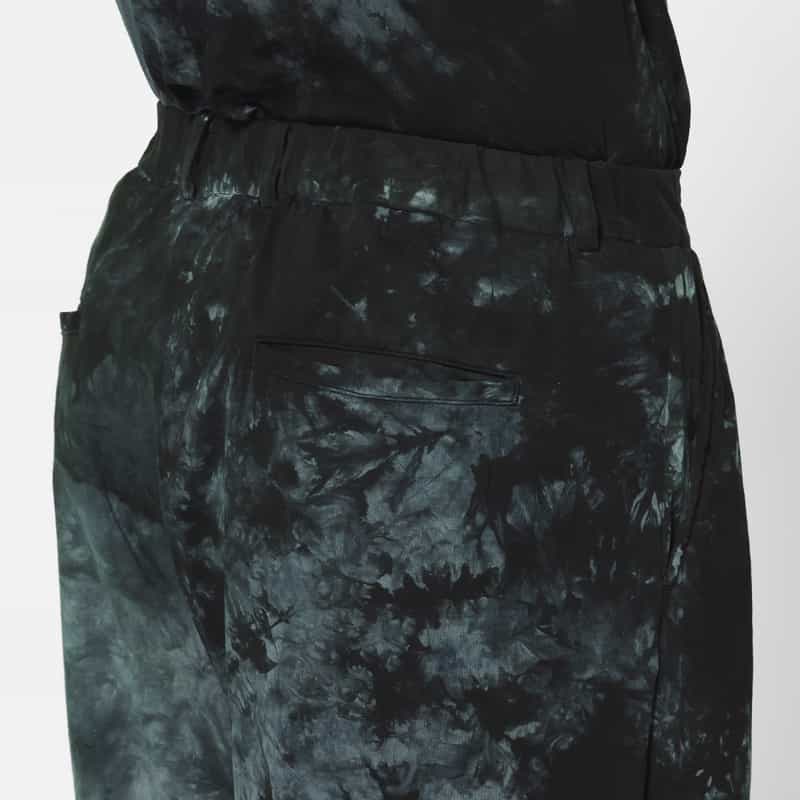 KANEMASA PHIL. KANEMASA PHIL.＜カネマサフィル＞ バーニーズ　ニューヨーク限定 ディップダイ イージーパンツ BLACK