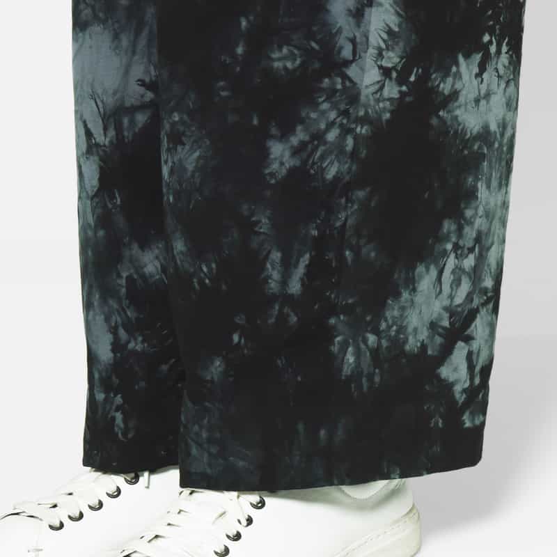 KANEMASA PHIL. KANEMASA PHIL.＜カネマサフィル＞ バーニーズ　ニューヨーク限定 ディップダイ イージーパンツ BLACK