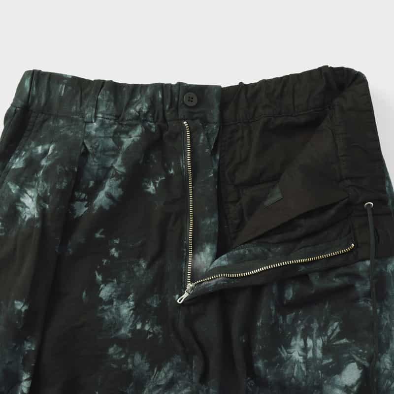 KANEMASA PHIL. KANEMASA PHIL.＜カネマサフィル＞ バーニーズ　ニューヨーク限定 ディップダイ イージーパンツ BLACK